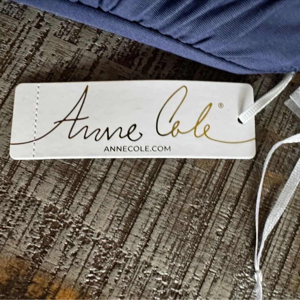 Ann Cole swimsuit navy 14 NWT